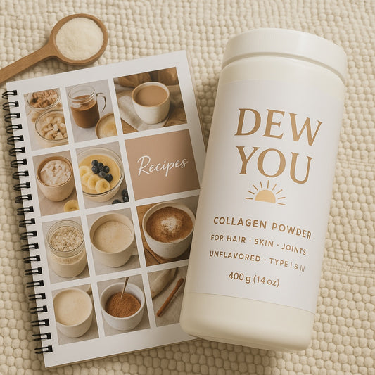 Dew You + Recipe Book (Collagen Powder)