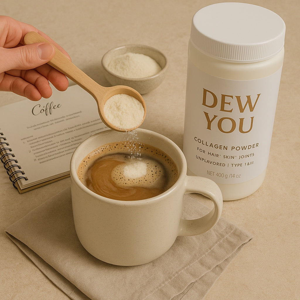Dew You + Recipe Book (Collagen Powder)